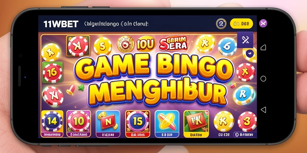 Screenshot gameplay 11WBET yang menampilkan keseruan bermain Bingo.