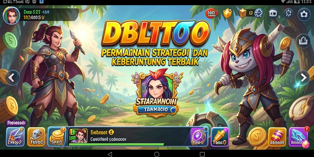 Tampilan gameplay DBLTOTO yang menegangkan dan penuh strategi.