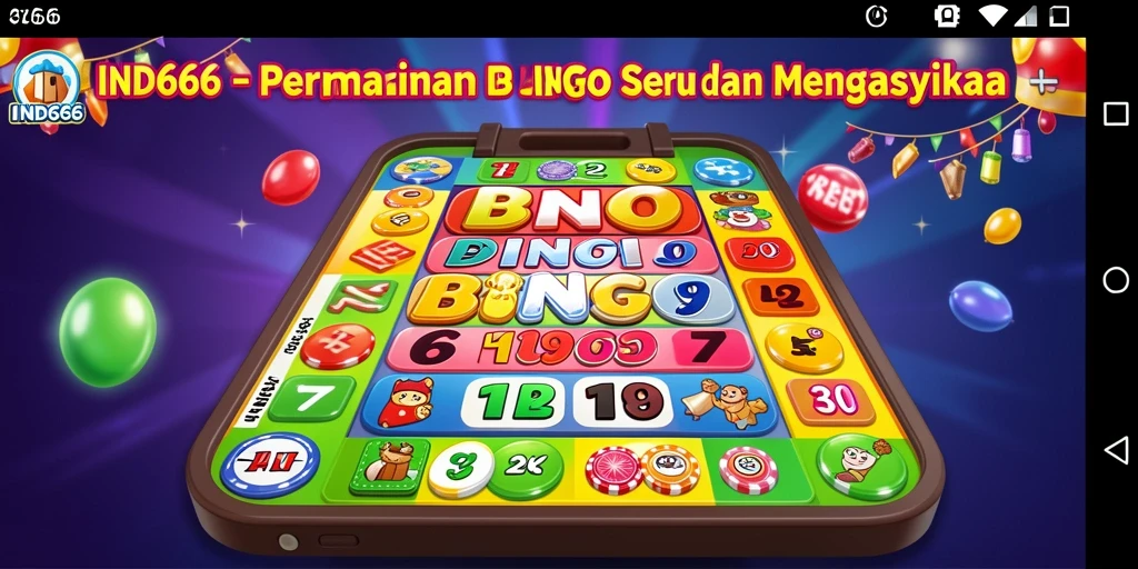 Tampilan gameplay seru dalam game Bingo IND666.