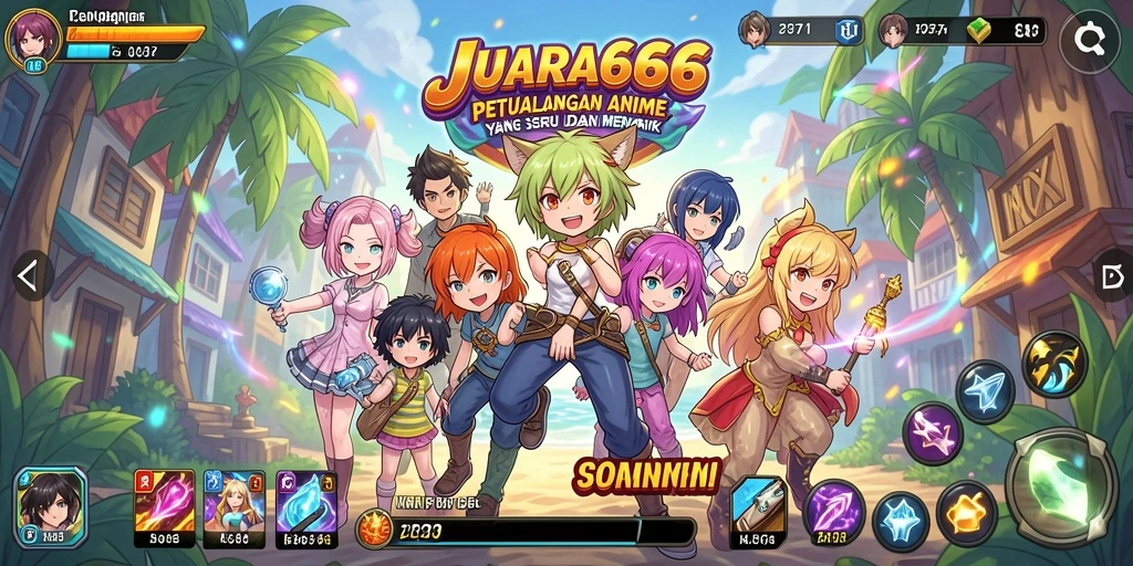 Tampilan gameplay JUARA666 yang menarik dan penuh aksi.