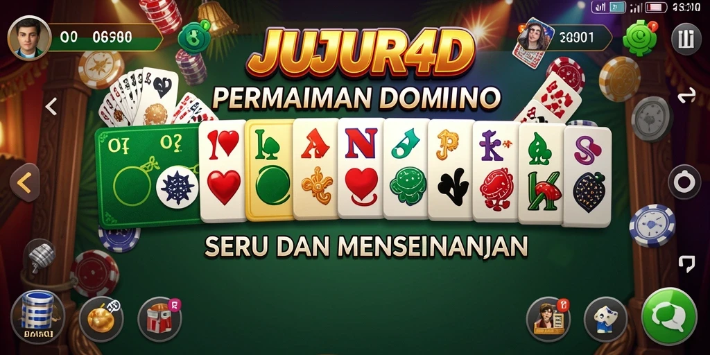 Tampilan menarik dari gameplay JUJUR4D yang mendebarkan.