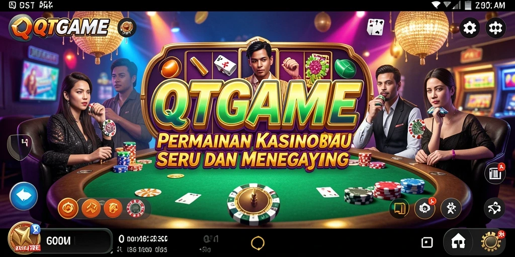 Tampilan gameplay yang menegangkan di QTGAME, penuh aksi Kasino!