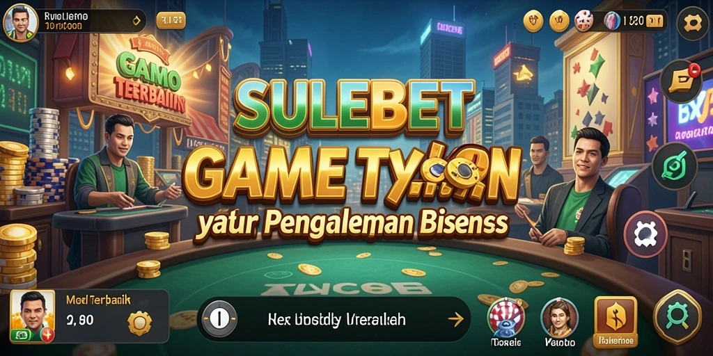 Tampilan gameplay SULEBET dengan elemen Tycoon yang menarik.