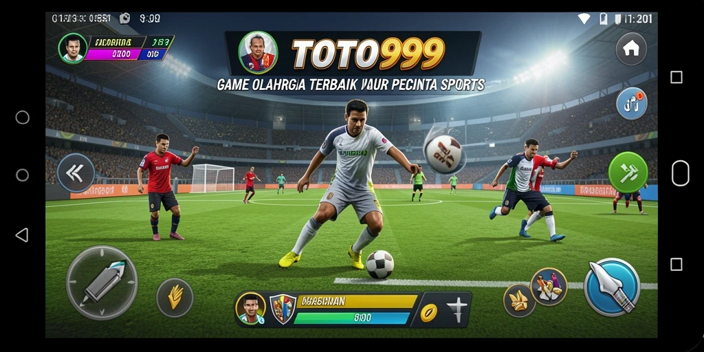 Gameplay seru TOTO99 dalam aksi olahraga.