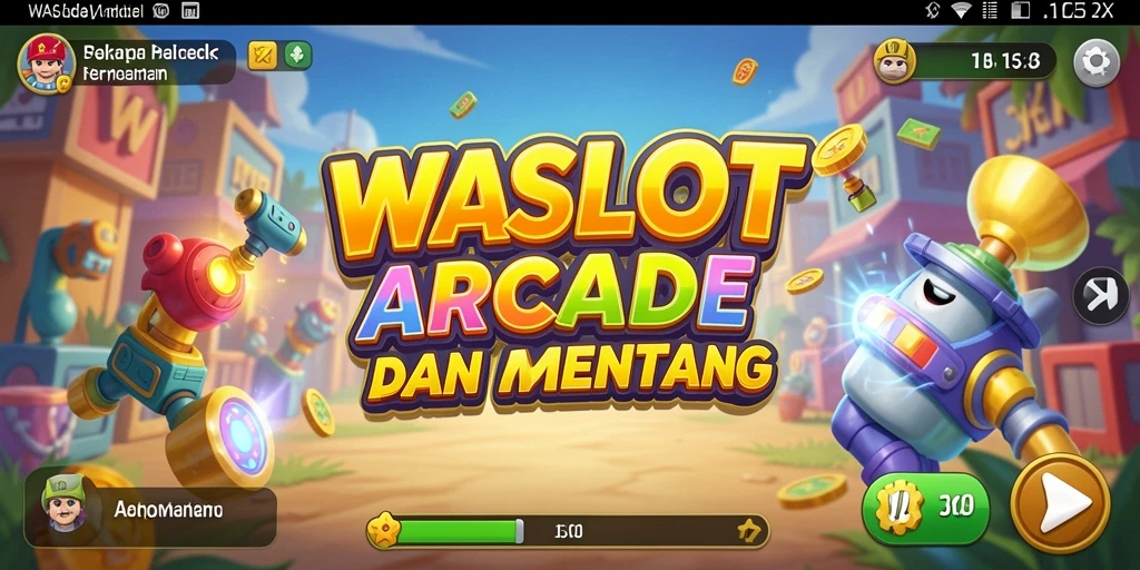 Screenshot WASLOT menampilkan aksi gameplay seru dan menantang.