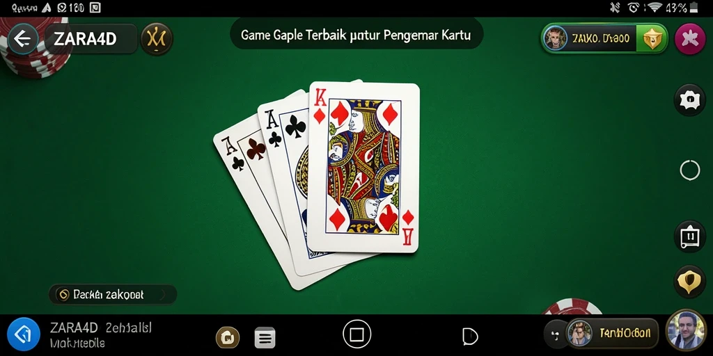 Tampilan gameplay ZARA4D yang menarik dan interaktif.