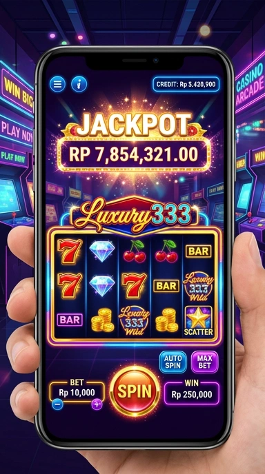 Tampilan antarmuka luxury333 yang ramah pengguna.